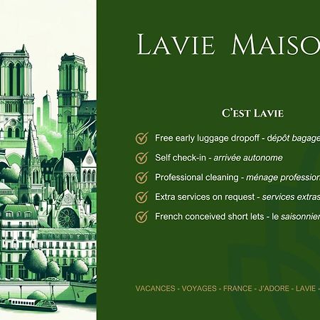 Lavie Maison Parisian Aircon Gem Extérieur photo